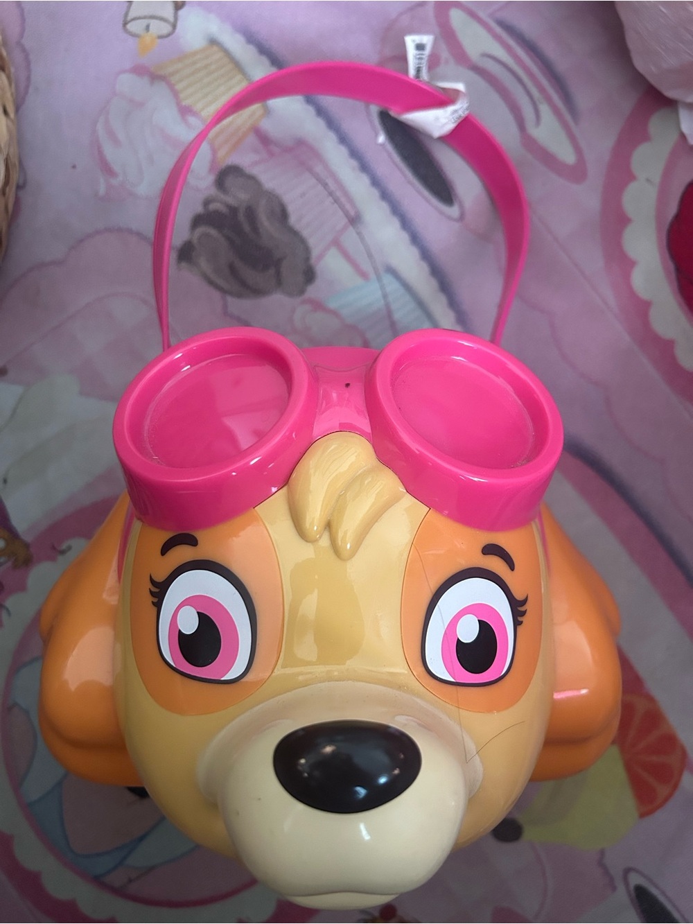 Pink-Goggled Puppy Shaped Kids Bag